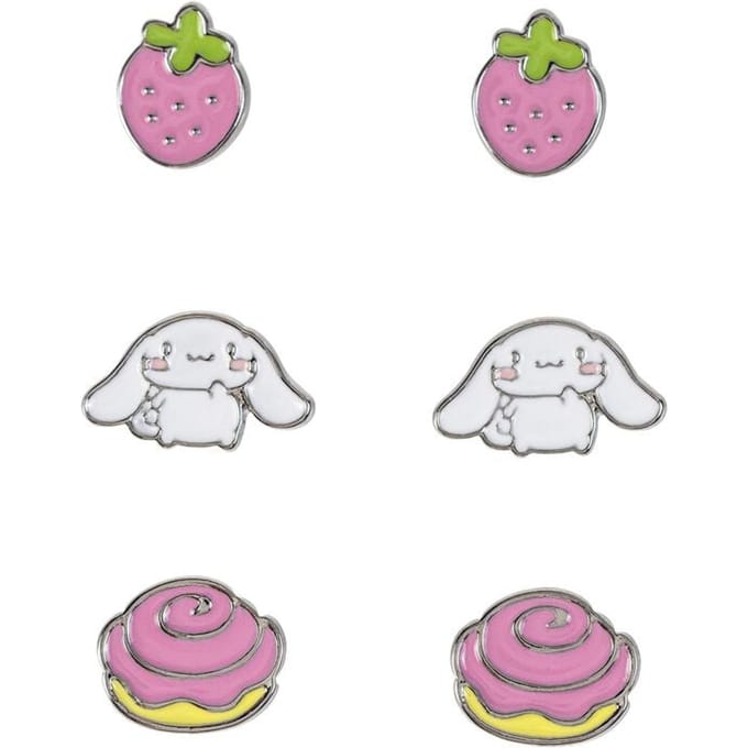 Hello Kitty - Anime Oorstekerset - Cinnamoroll - meerkleurig