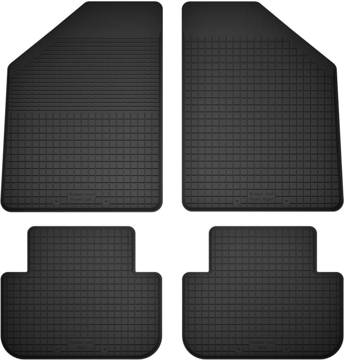 Wielganizator BasicProtect - Auto Rubbermatten - 1,5 cm Rand - Antislip - Weerbestendig