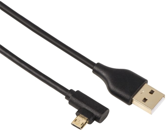Hama 00054545 USB-kabel 1 m USB 2.0 USB A Micro-USB B Zwart