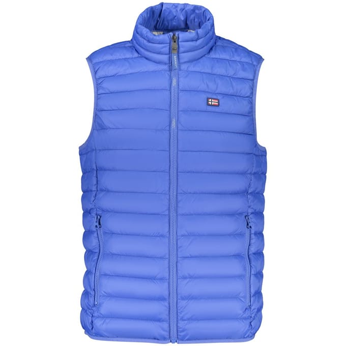 Noorwegen 1963 Blauwe Polyester Heren Vest