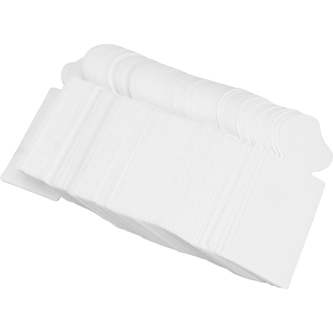 100 stuks Parfum Teststrips Professionele Thuiswinkel Essentiële Olie Testpapier Strips voor Aromatherapie white