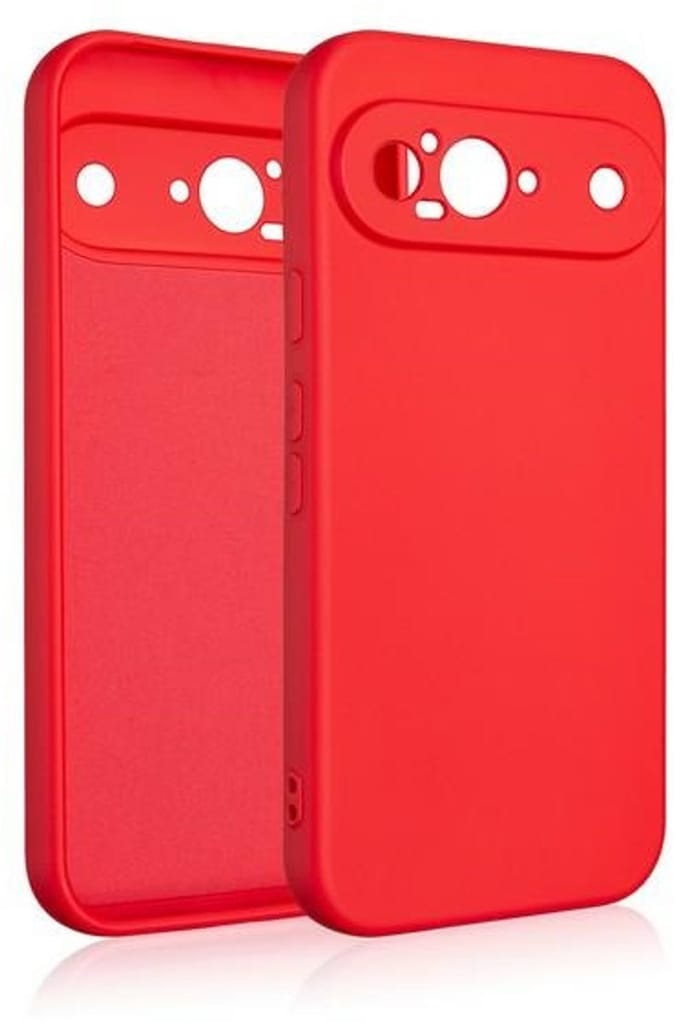 Beline Silicone Serie - Google Pixel 9 Etui - Rood - Elegante Bescherming - Antislip