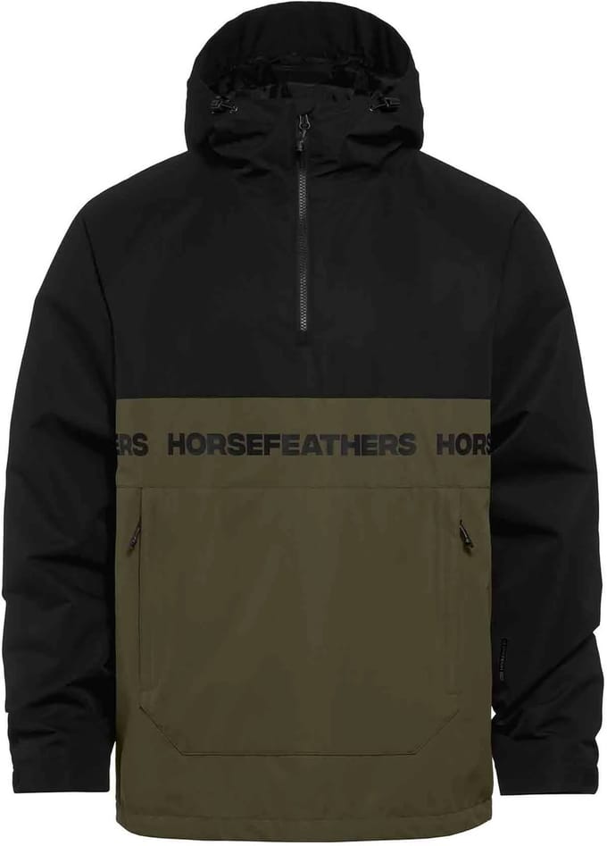 Horsefeathers Gordie Jack (zwart/olijf Night) - XL