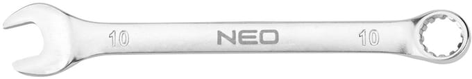 NEO - Ringsleutel - 10 x 140 mm - Satijn Finish - CrV staal