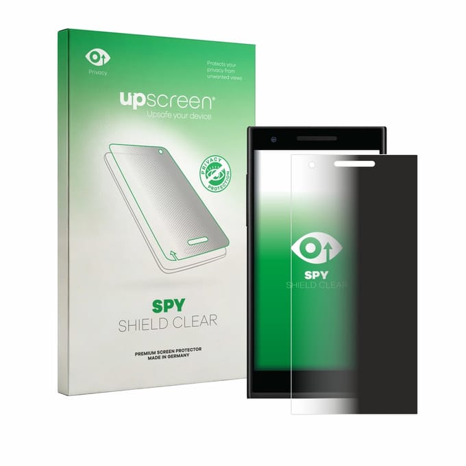 upscreen - privacy screenprotector voor Philips S396 - Folie Beschermfolie Blauwlichtfilter