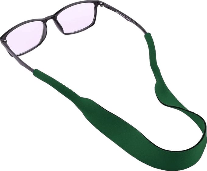 Fako Bijoux® - Brillenkoord Neopreen - Brilband - Sport - Watersport - Groen