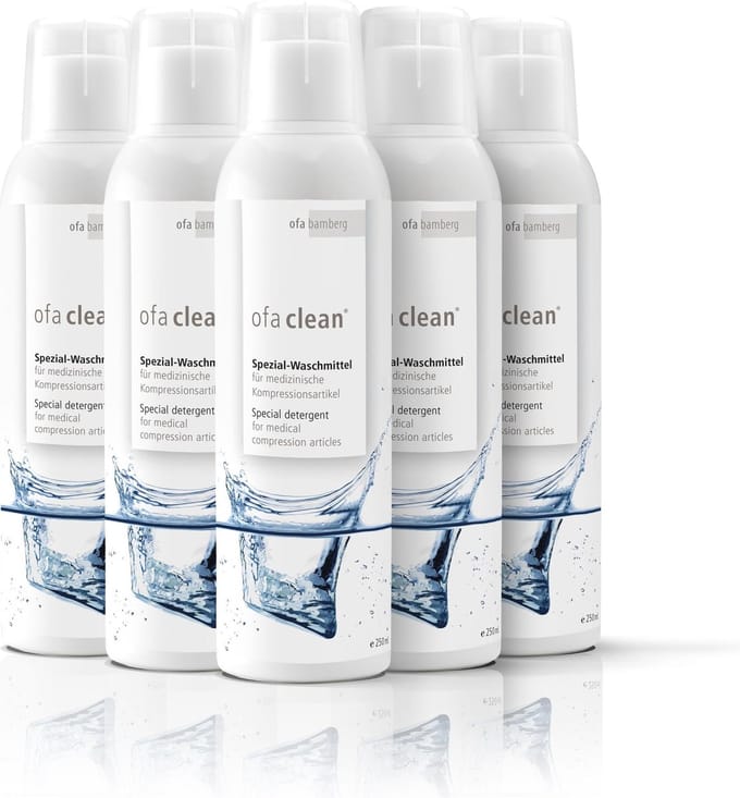 Ofa Clean Speciaal wasmiddel 250ml - wasmiddel voor steunkousen - compressiekousen