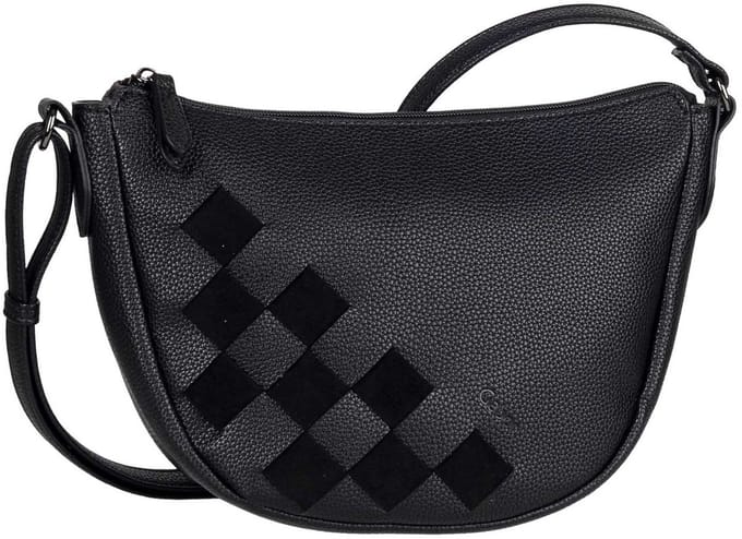 Gabor schoudertas Granada Structure Cross Bag Black zwart