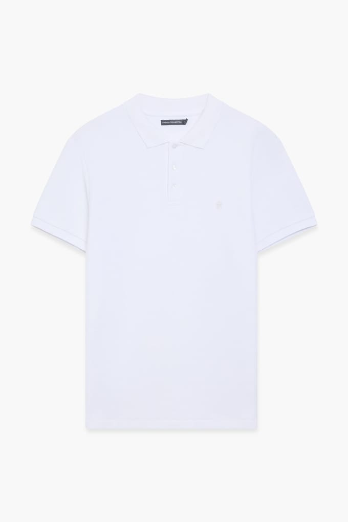 French Connection Ottoman Polo White Taglia: M | Polo Outlet | Uomo | Bianco