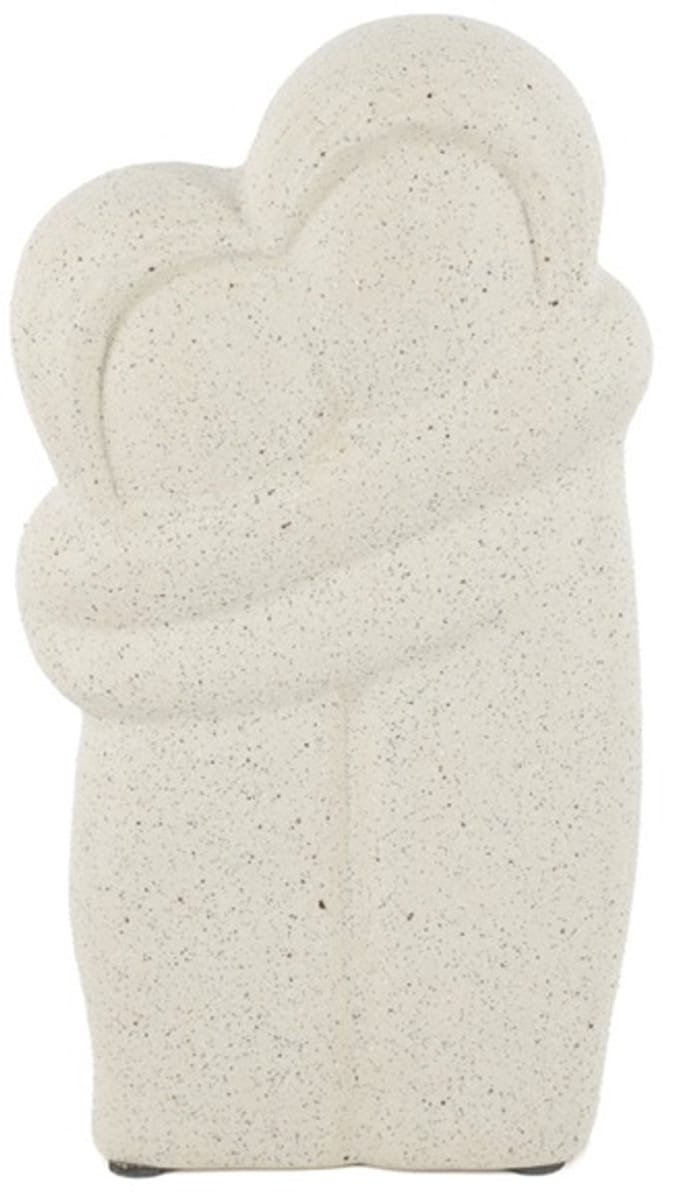 Aardewerk ornament Calia beige