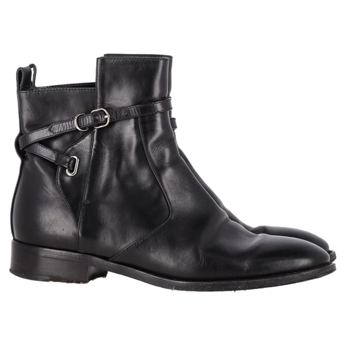 Balenciaga Papier Chelsea Enkellaarsjes