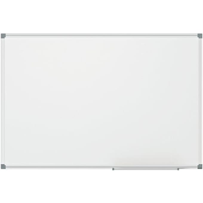 MAULstandard Whiteboard - geëmailleerd - B 900 x H 600 mm- met opbergbak- met opbergbak