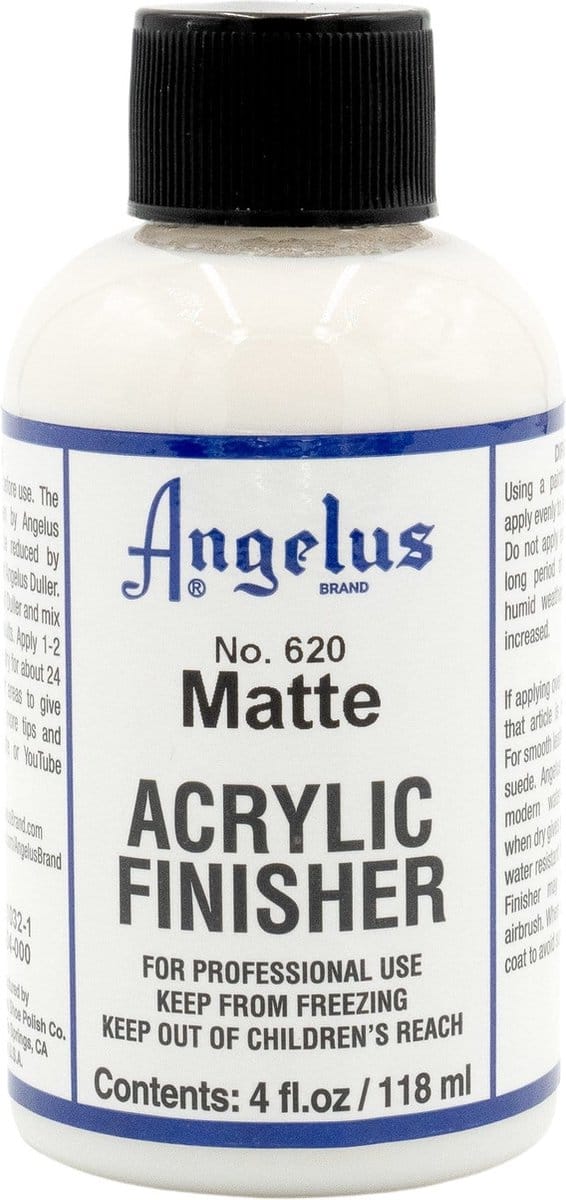 Angelus Acryl Finish voor leerverf - Matte afwerking - Vernis - 118ml