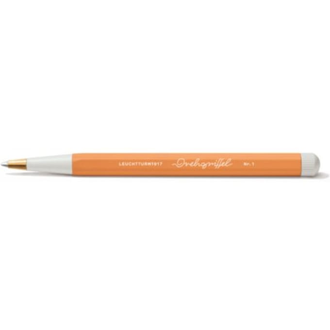Leuchtturm1917 Drehgrifel Vulpen - Abrikoos, aluminium en messing