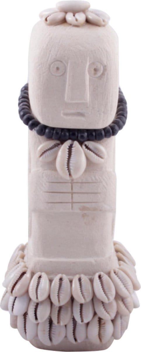 Shell stone man - beeld