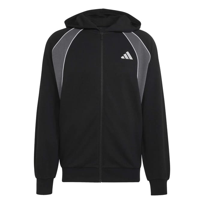 Hooded sweatshirt met rits adidas Seasonal Essentials Colorblock