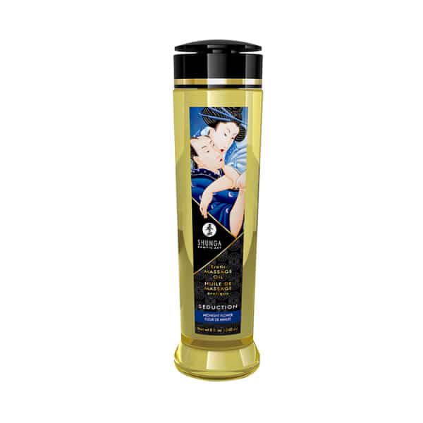 Shunga - Massageolie - Seduction Midnight Flower - 240 ml