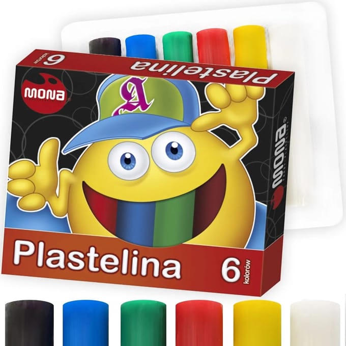St. Majewski Mona Serie - Zachte Klei - 6 Kleuren - Op Basis van Was - Educatief