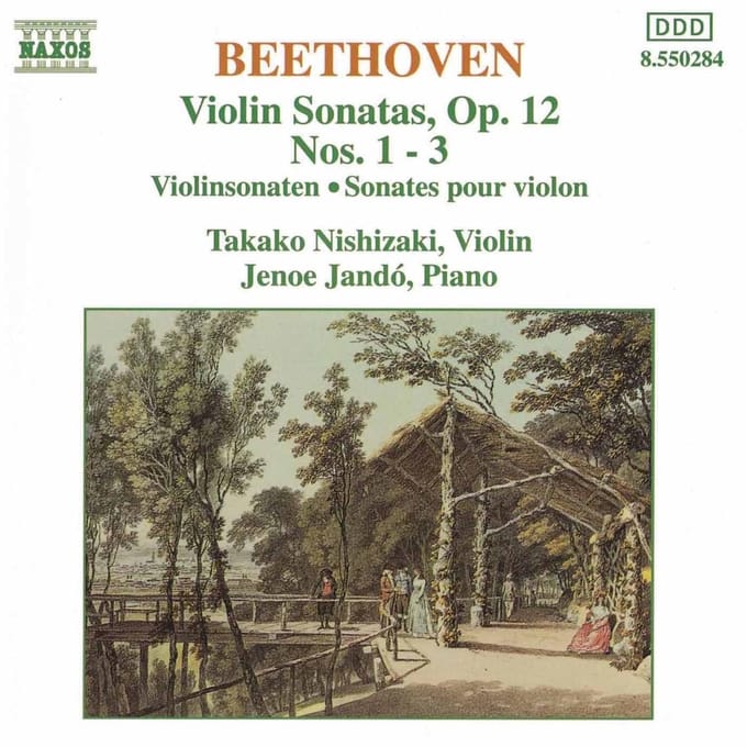 Takako Nishizaki & Jeno Jandó - Beethoven: Violin Sonatas 1-3 (CD)