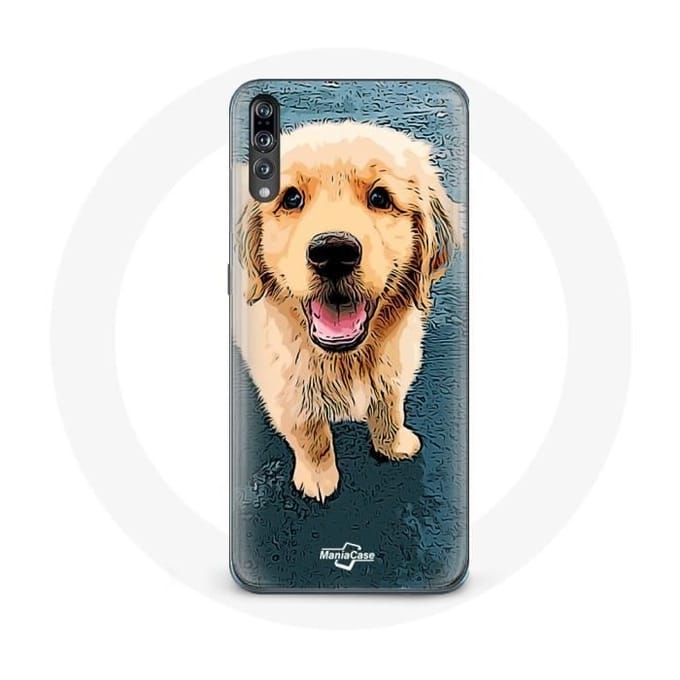 Hoesje voor Samsung galaxy P20 pro Golden retriever puppy