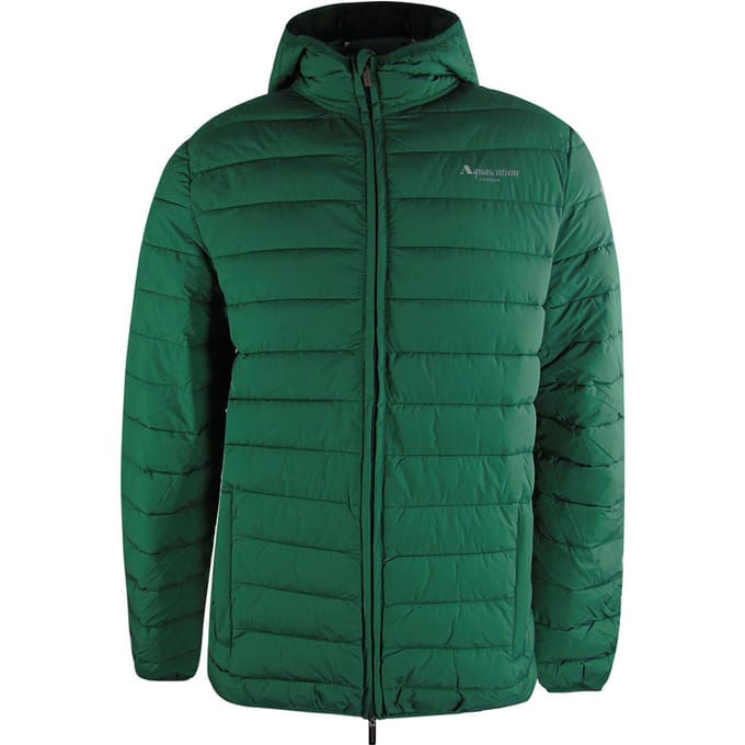 Aquascutum Active 100gr Hooded Hunter Green Jacket