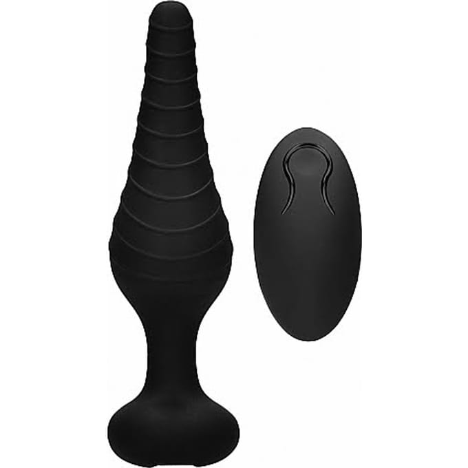 No. 77 - Remote Controlled Vibrating Anal Plug - Back