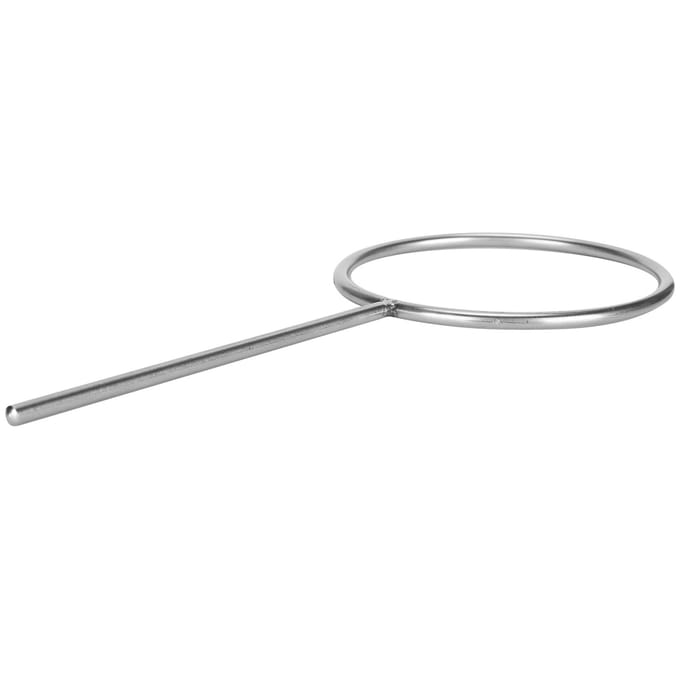 Laboratorium RVS Steunring Stevig Corrosiebestendig Laboratorium Experiment 120 mm / 120MM gray