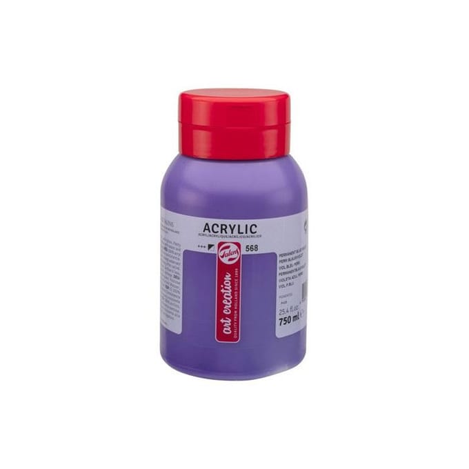 Talens Art Creation Acrylverf Pot 750 ml Permanentblauwviolet 568