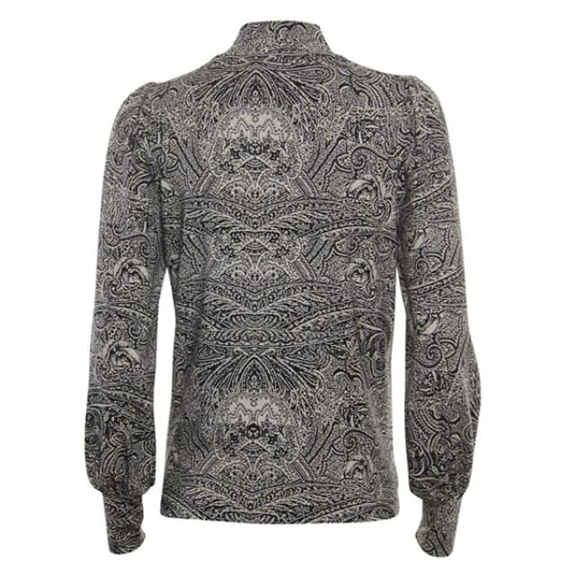 Poools top 333232 - Black/Mushroom