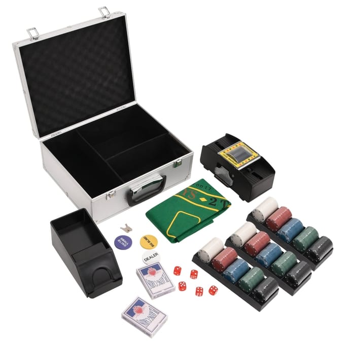 Set de jetons de poker 300 pièces 4 g