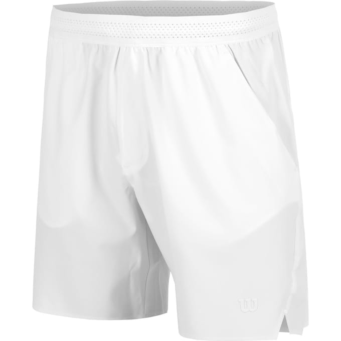 Wilson Tournament V2 7in Shorts Heren-Wit