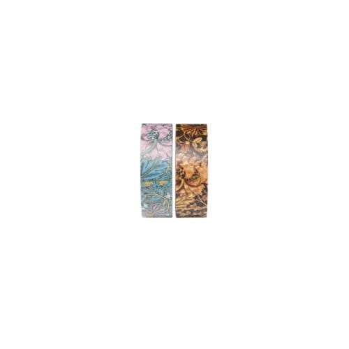 Paperblanks washi tapes, uitvoering morris pink honeysuckle, set à 2 stuks