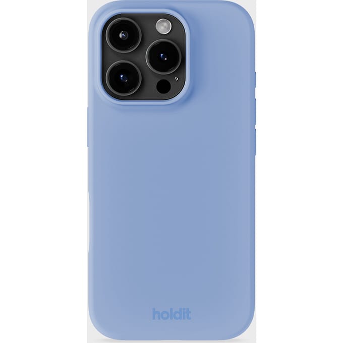 Phone Case Silicone Soft Cobalt iPhone 16 Pro