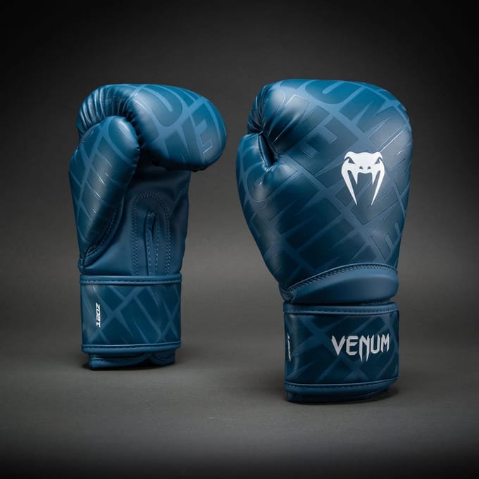 Venum Contender 1.5 XT 3D Bokshandschoenen – Navy Blue - 16 oz