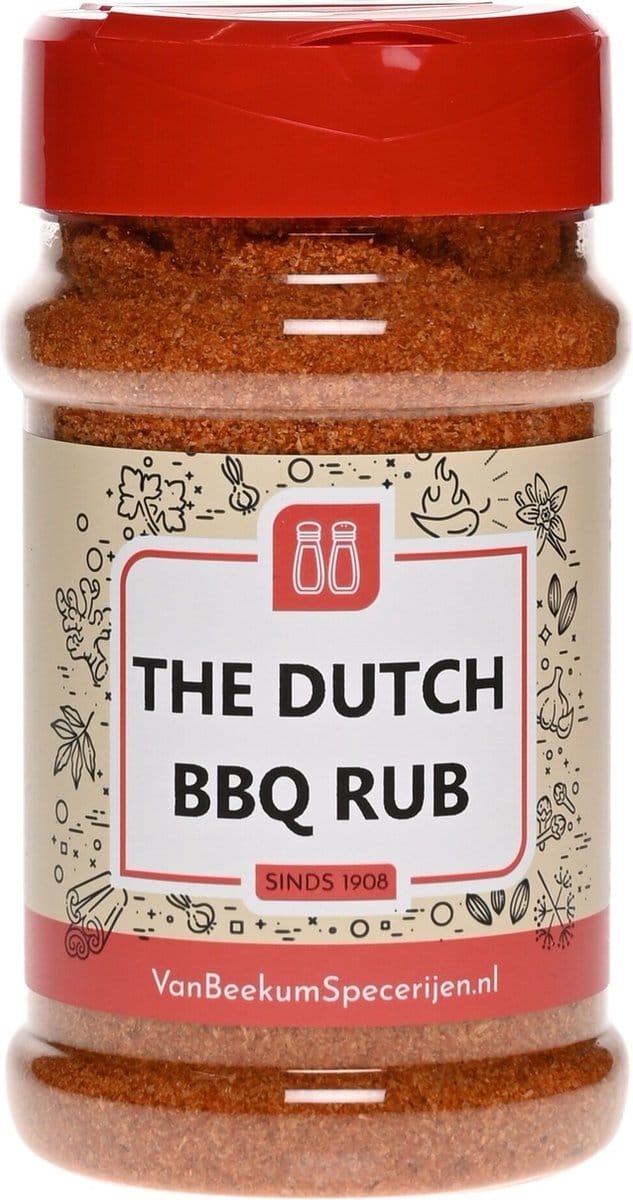 Van Beekum Specerijen - The Dutch BBQ Rub - Strooibus 225 Gram