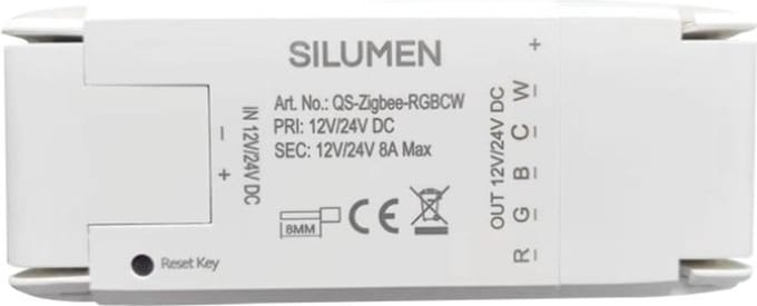 Zigbee wifi controller voor 12/24V LED -lint - Overig - Wit - Zigbee - SILUMEN
