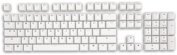 Varmilo Wit Toetsendop set