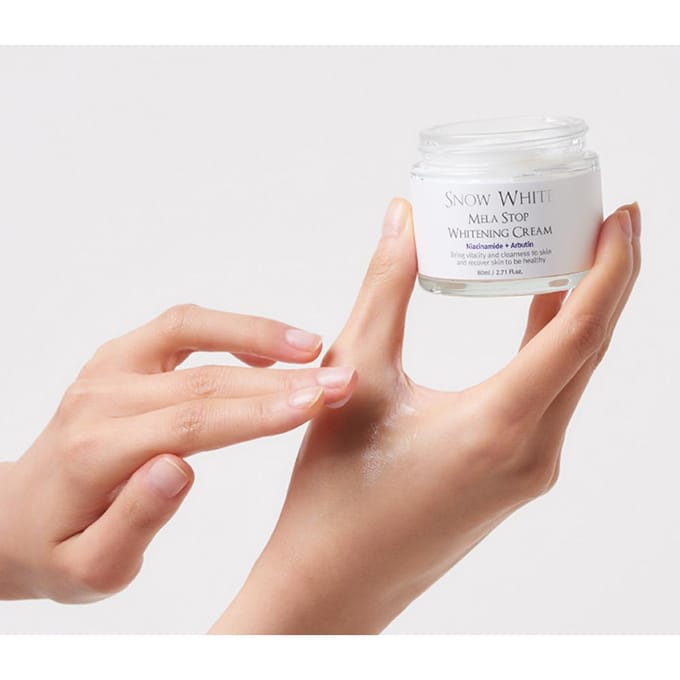 Beautyrecept Sneeuwwitje Mela Stop Whitening Cream, 80 ml, 2 eenheden white
