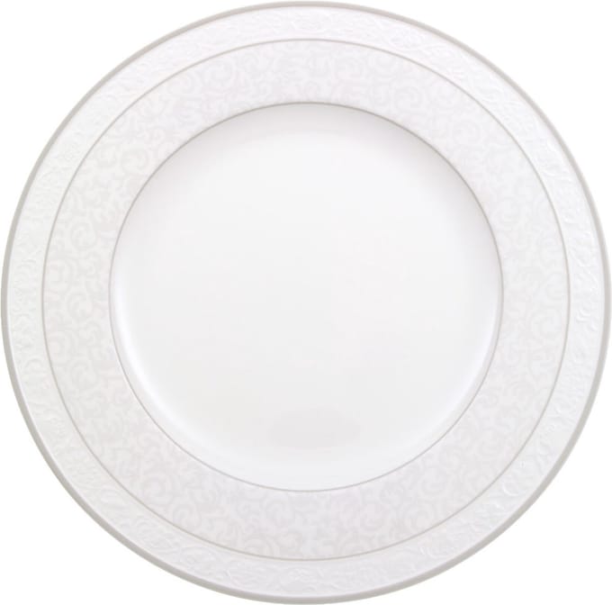 Villeroy & Boch 1043922630 Rond Grijs, Wit bord