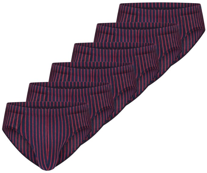 Schiesser Heren slip / onderbroek 6 pack 95/5 Essentials Cotton