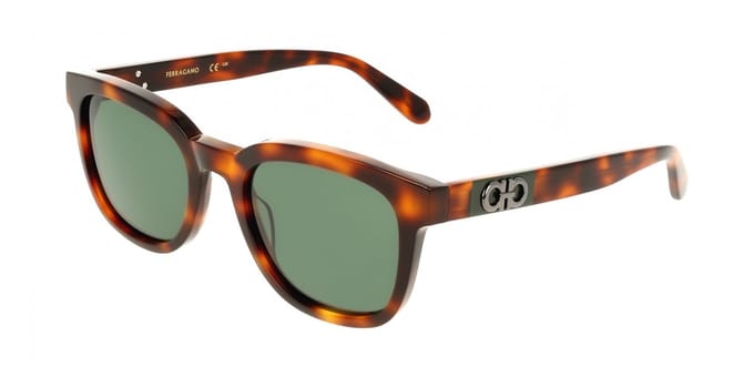 Ferragamo SF2107S Tortoise 54/21/145 MAN Zonnebrillen