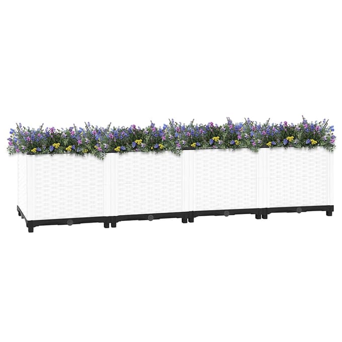 vidaXL - Plantenbak - verhoogd - 160x40x38 - cm - polypropeen