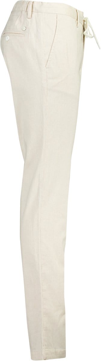 Alberto katoenen broek beige