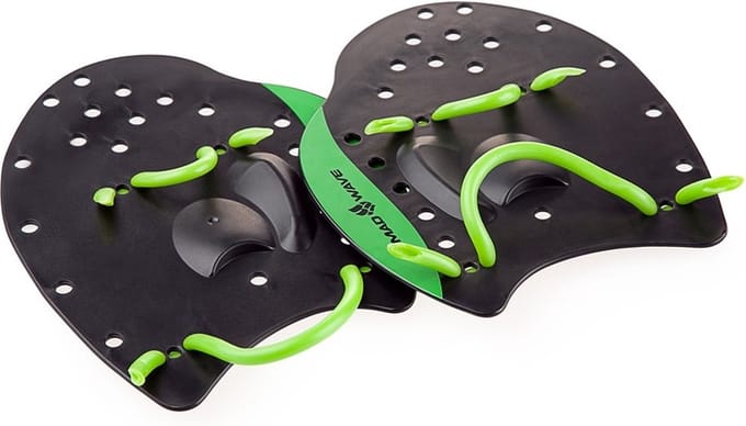 Madwave Pro Zwemplankjes Groen,Zwart M