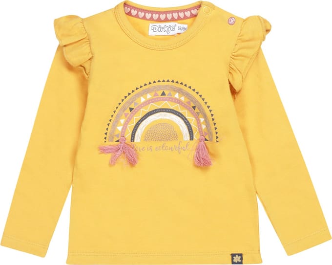 Dirkje U-LOVE Meisjes T-shirt - Maat 68