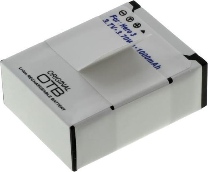 OTB Accu Batterij GoPro AHDBT-201- 1000mAh