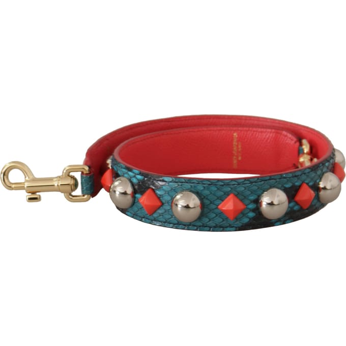 Dolce & Gabbana Smaragdgroene Leren Schouderriem voor Dames