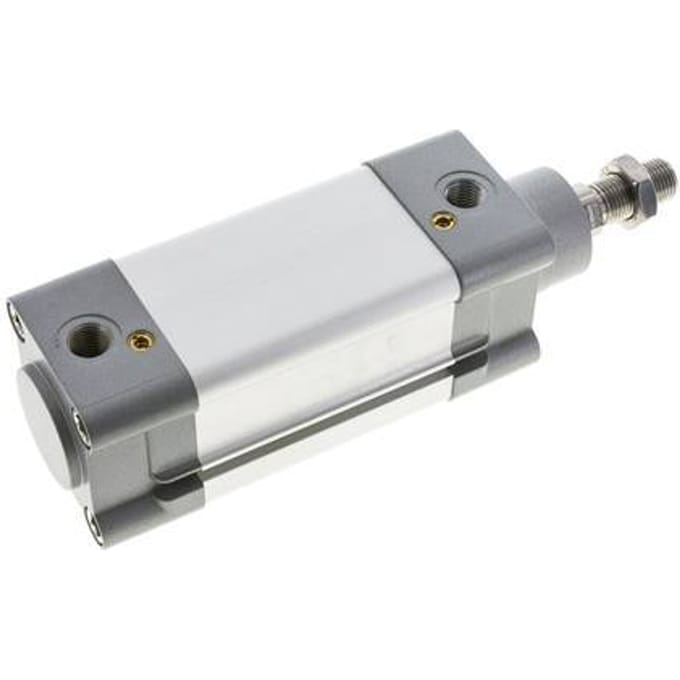 ISO 15552 Dubbelwerkende Cilinder 50-50mm - Magnetisch - Demping - RVS Stang