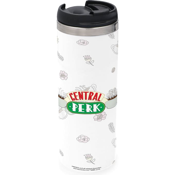 Friends Stainless Steel Thermo Travel Mug - Metallic Finish