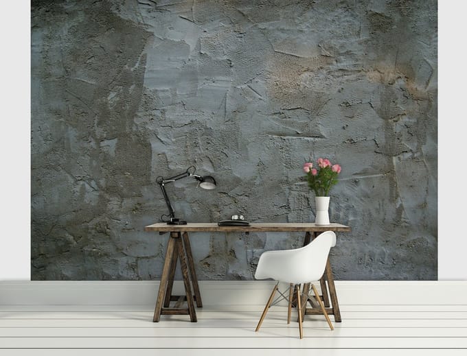 Concrete Wall Texture Photo Wallcovering
